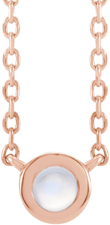 Rose-Cut Bezel-Set Necklace or Center