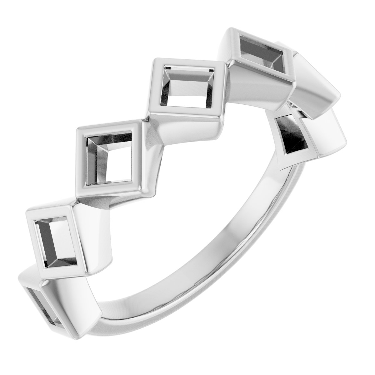 Bezel-Set Anniversary Band
