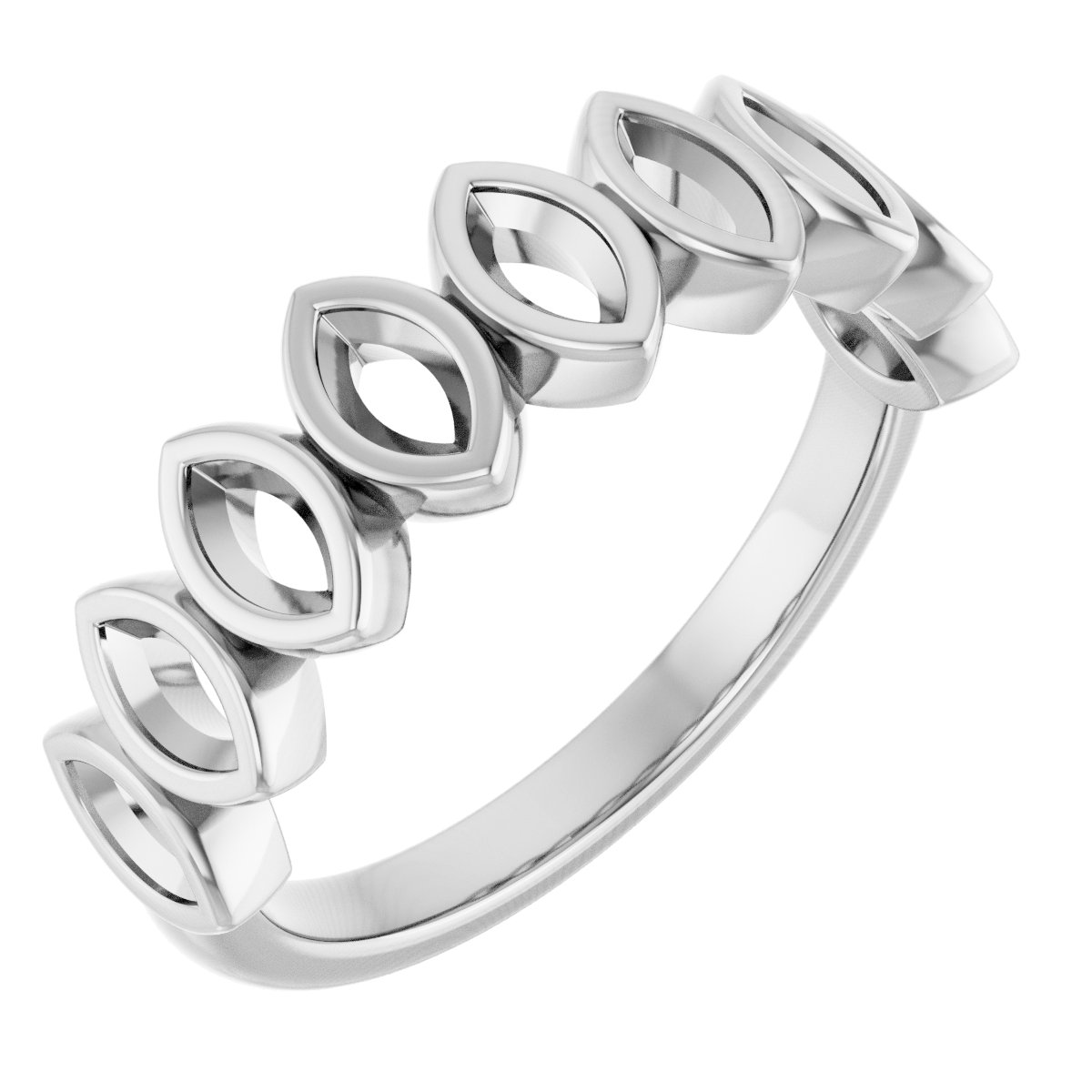 Bezel-Set Anniversary Band