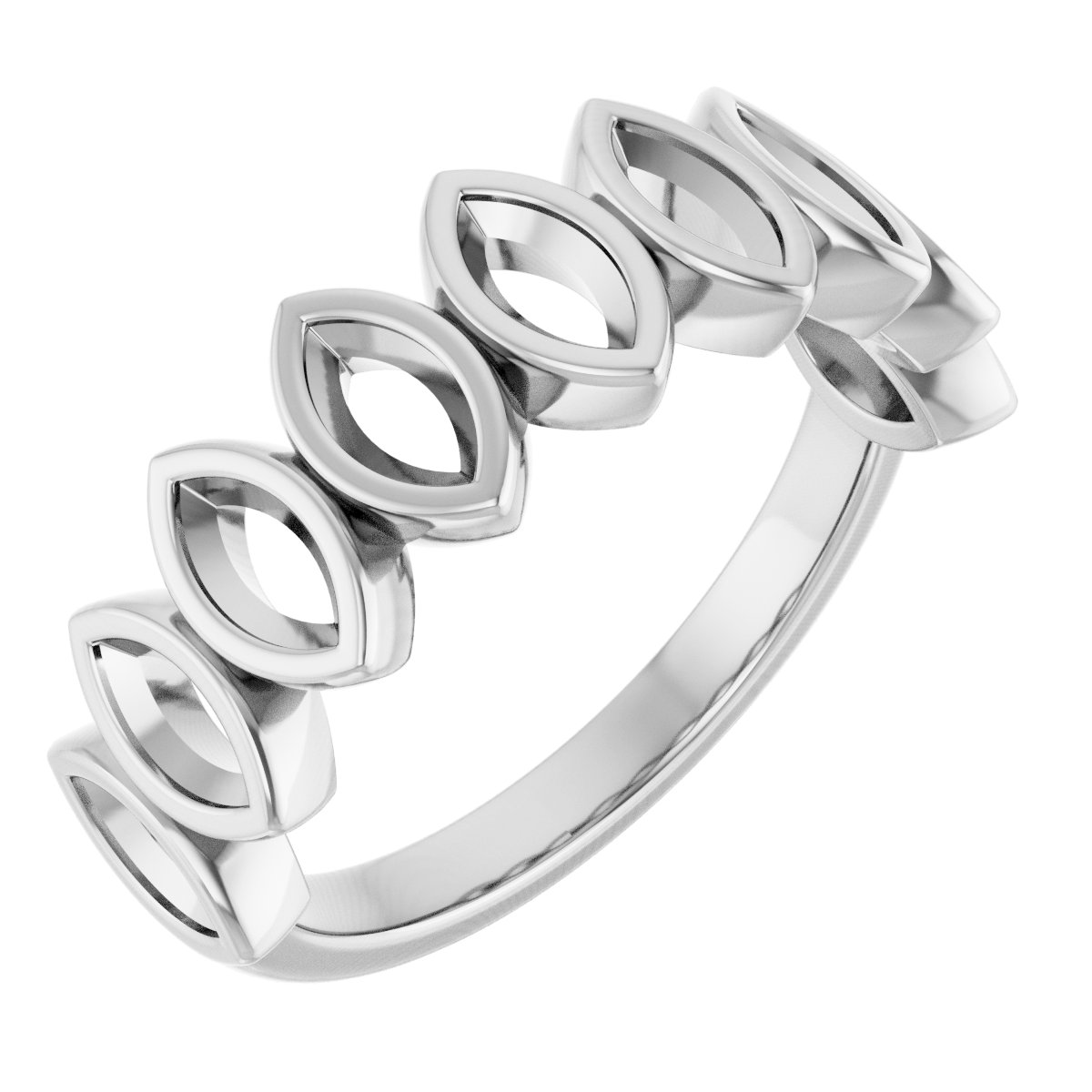 Bezel-Set Anniversary Band