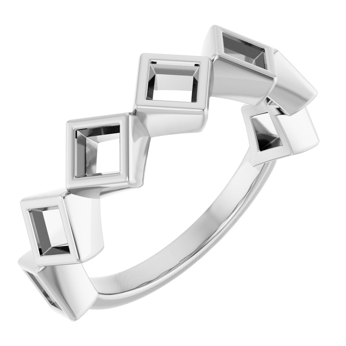 Bezel-Set Anniversary Band