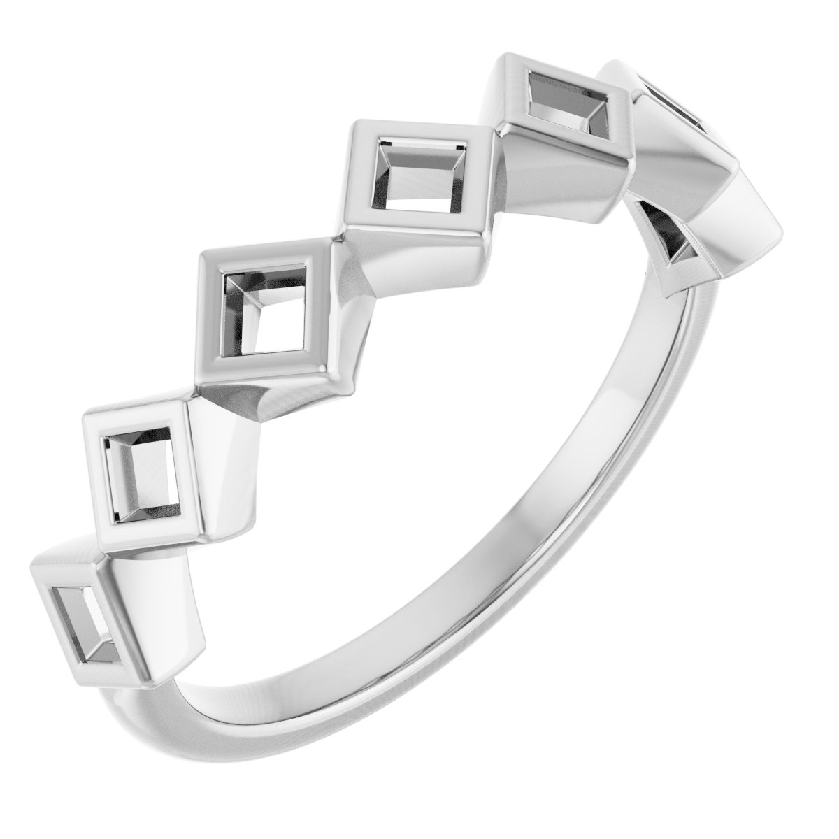 Bezel-Set Anniversary Band