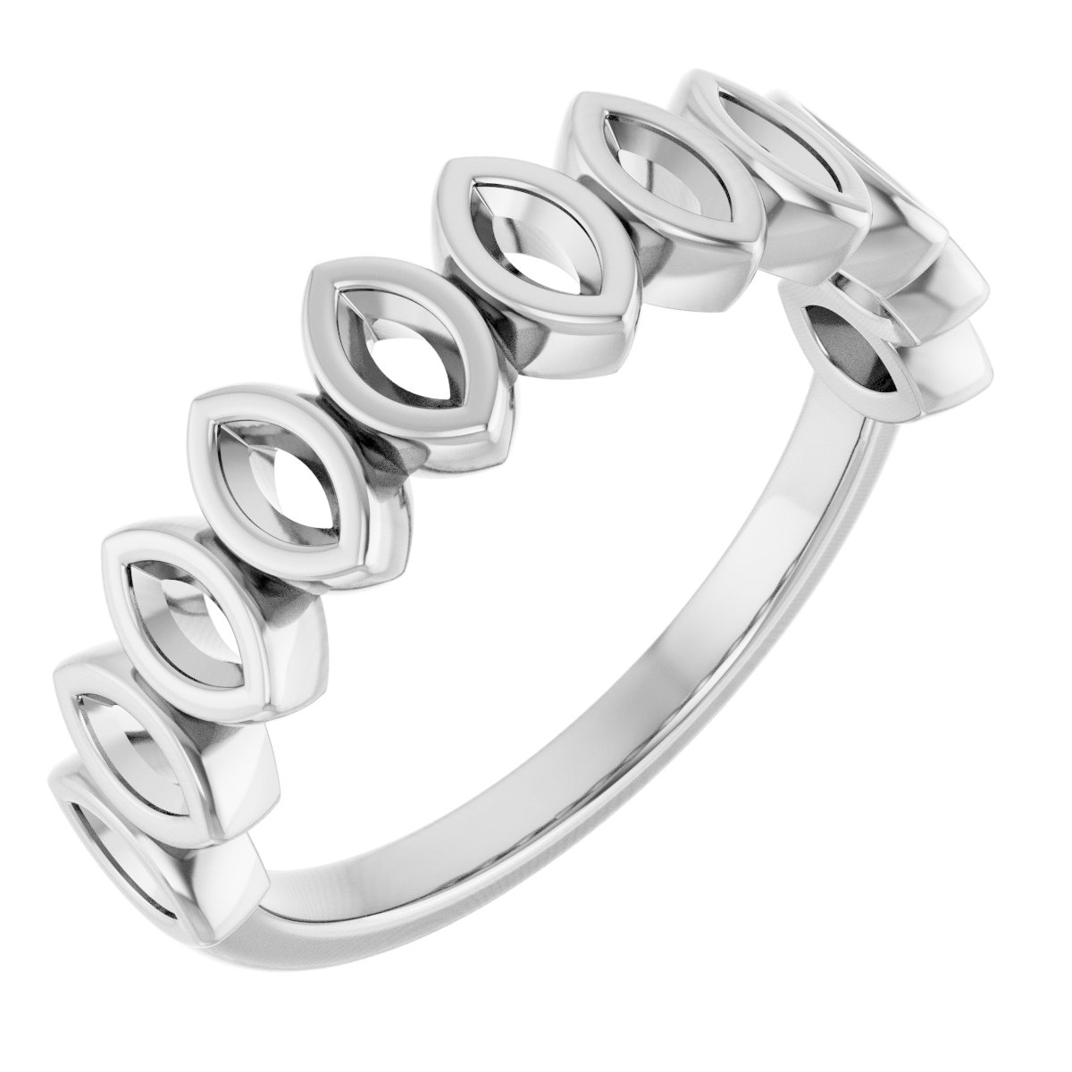 Bezel-Set Anniversary Band