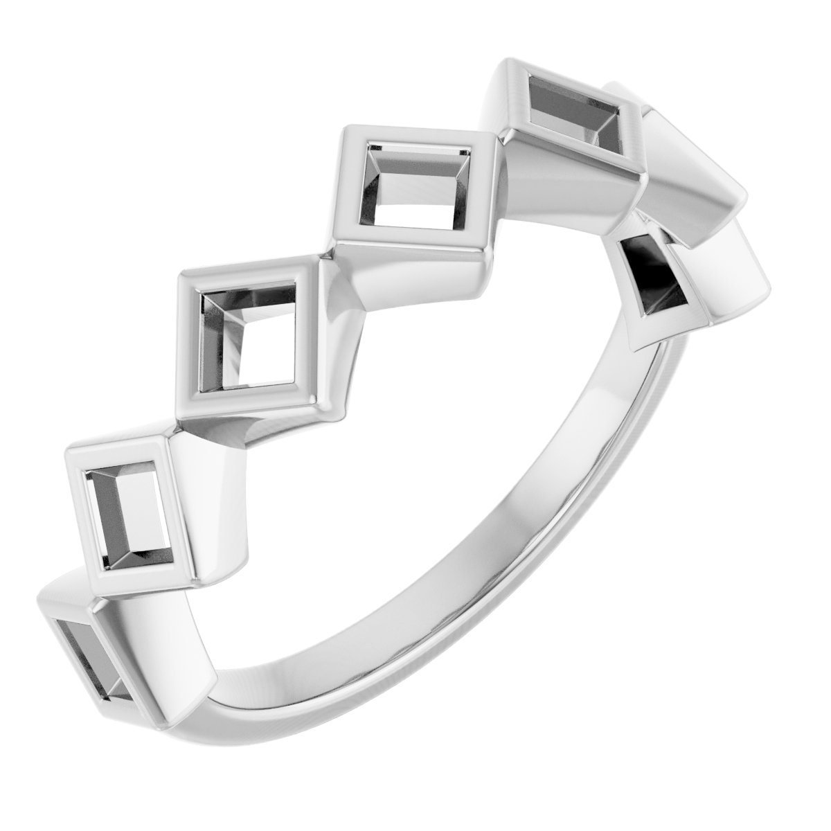 Bezel-Set Anniversary Band