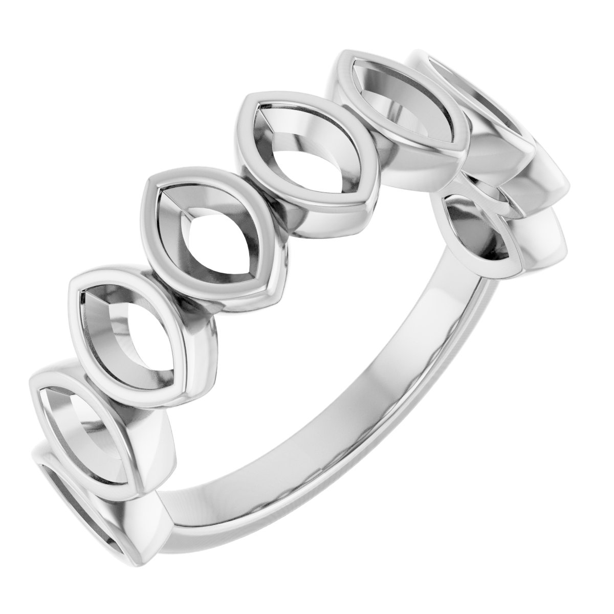 Bezel-Set Anniversary Band