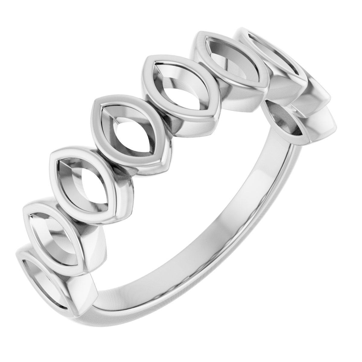 Bezel-Set Anniversary Band