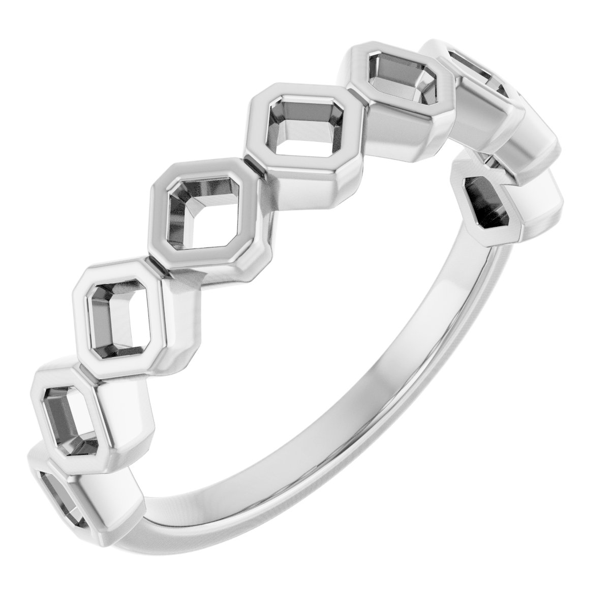 Bezel-Set Anniversary Band