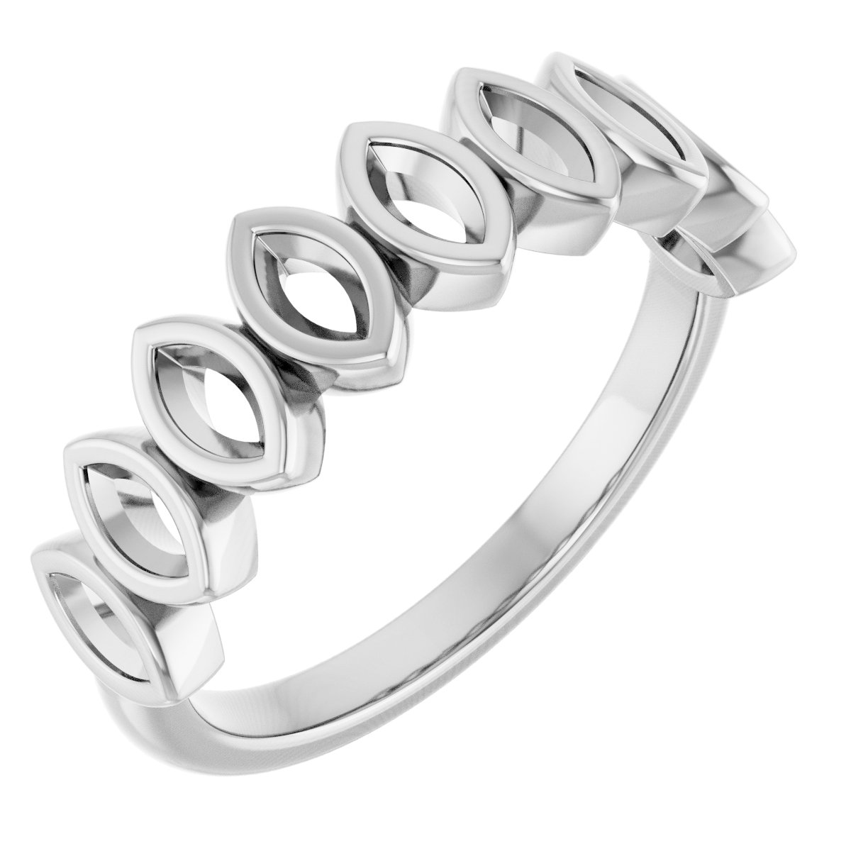 Bezel-Set Anniversary Band
