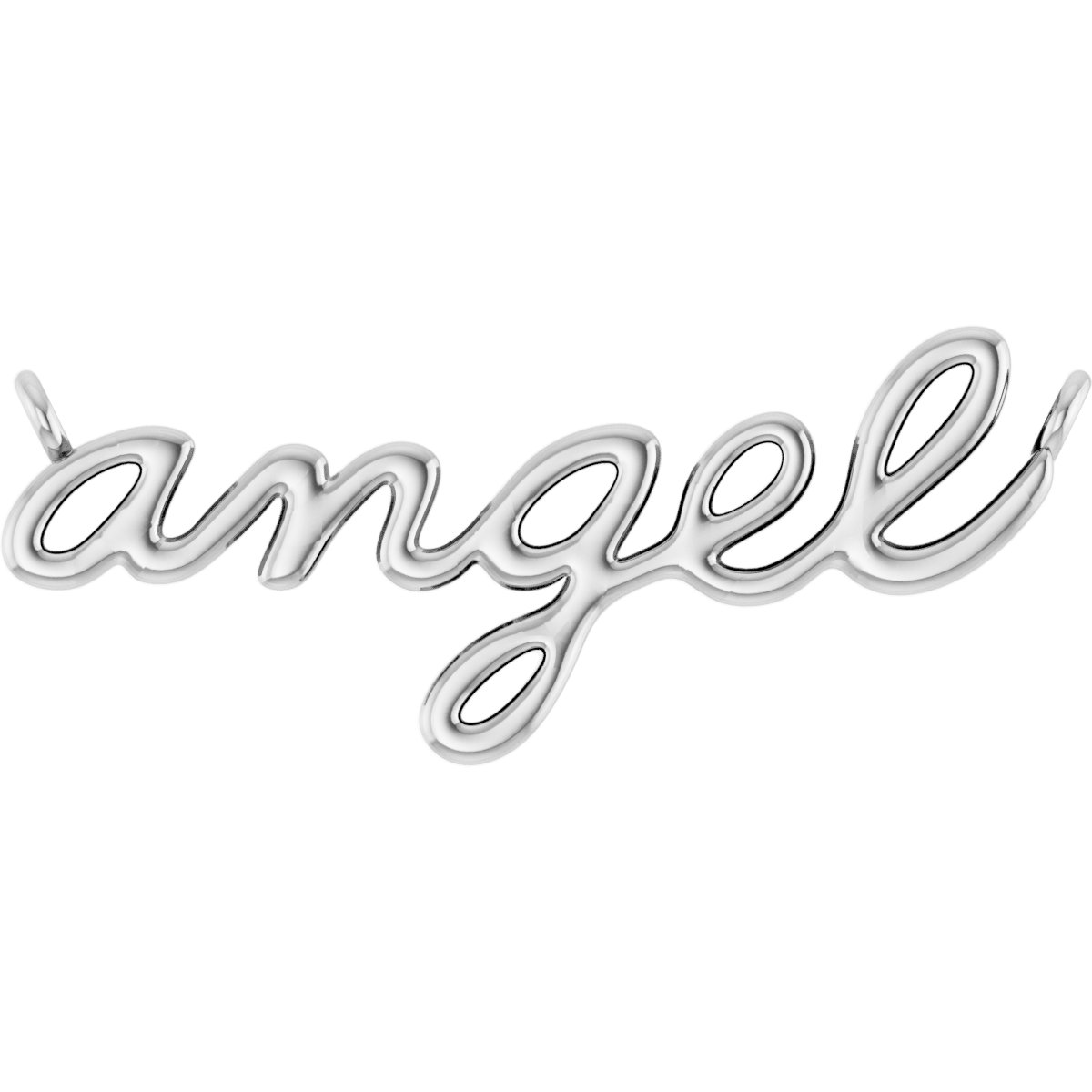 Angel Script Necklace or Center