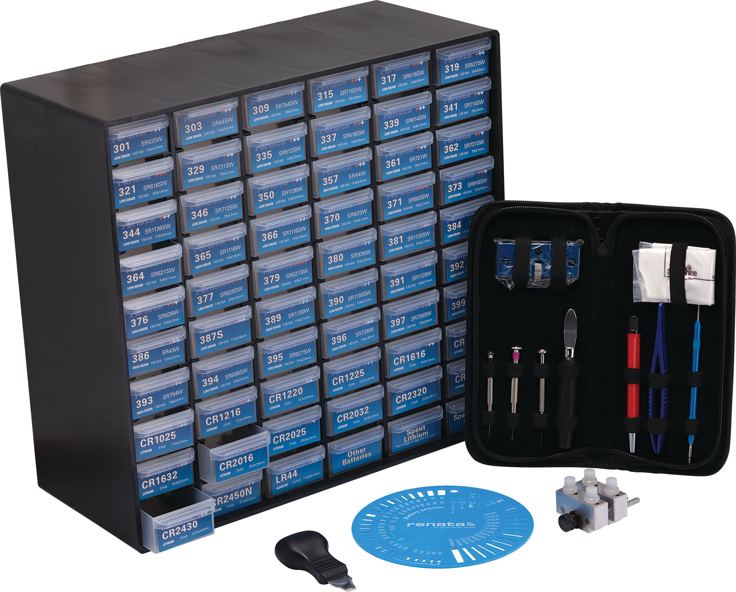 Renata® 175-Piece Basic Watch Battery Kit