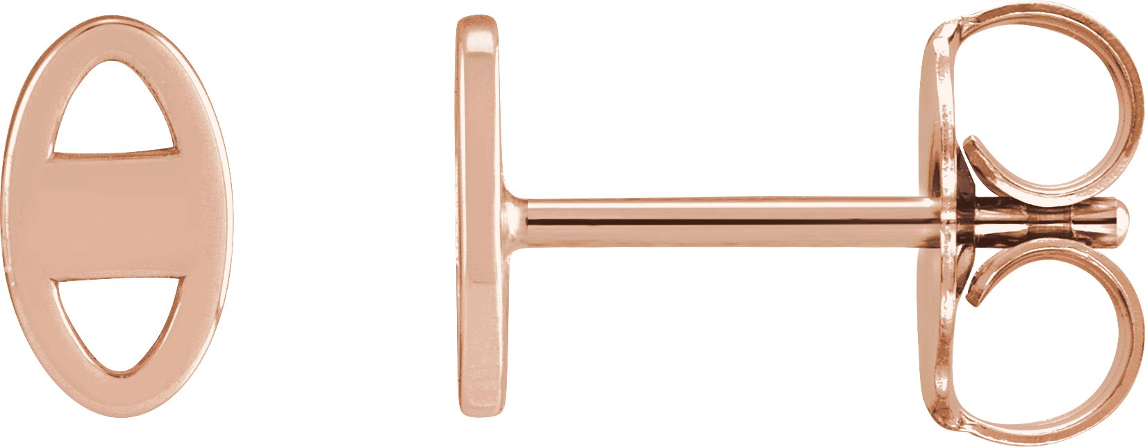 Mariner Link Stud Earrings