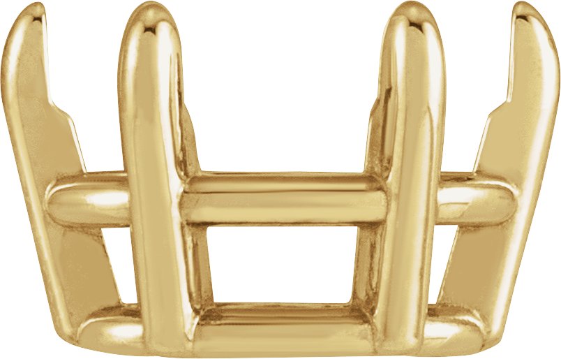 Pre-Notched Claw-Prong Basket Setting