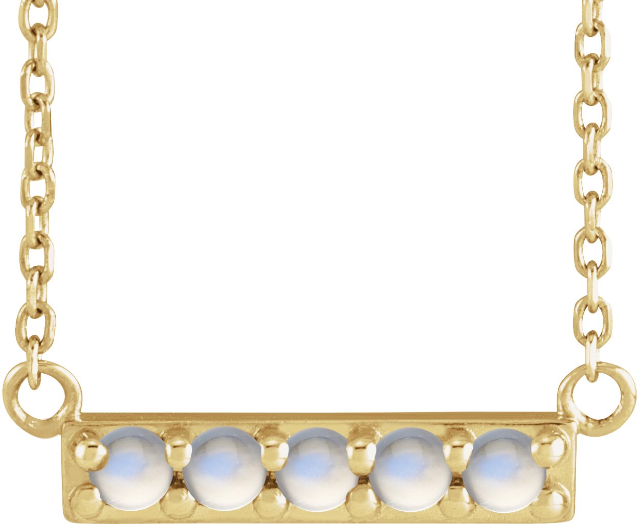 Accented Bar Necklace or Center