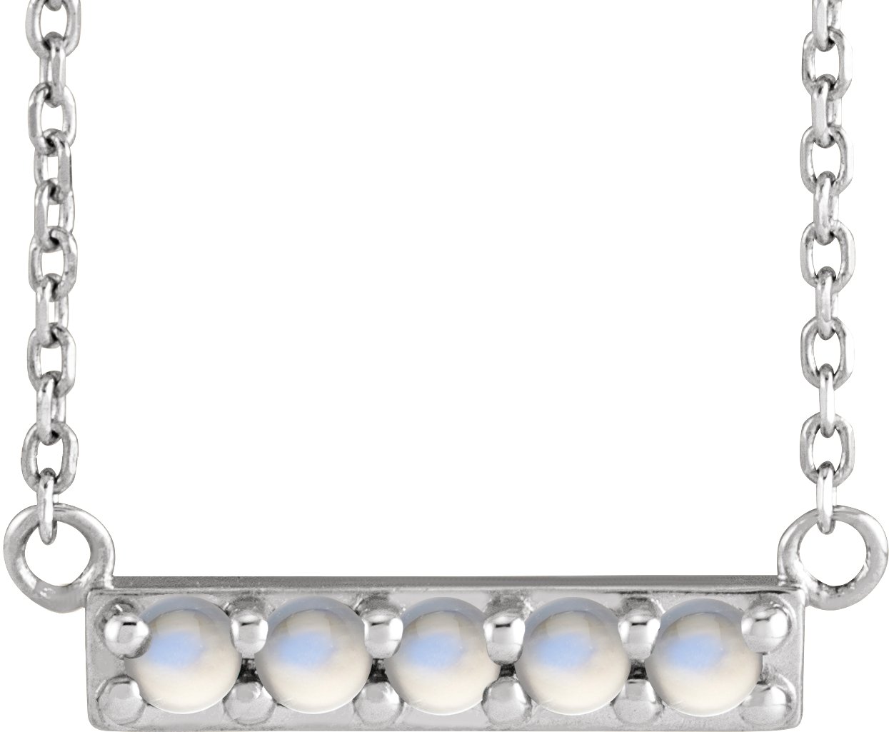 Accented Bar Necklace or Center