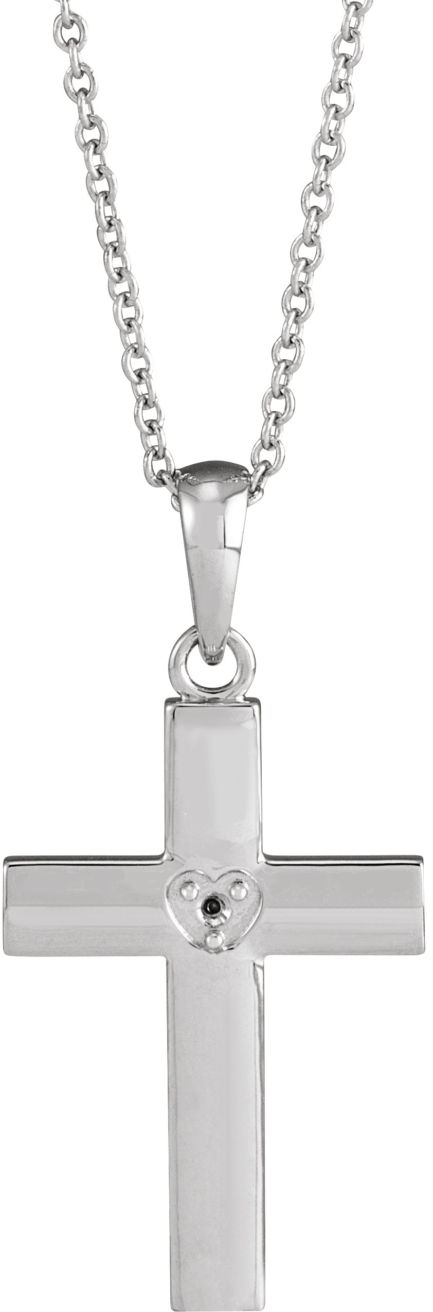 Engravable Cross Necklace or Pendant