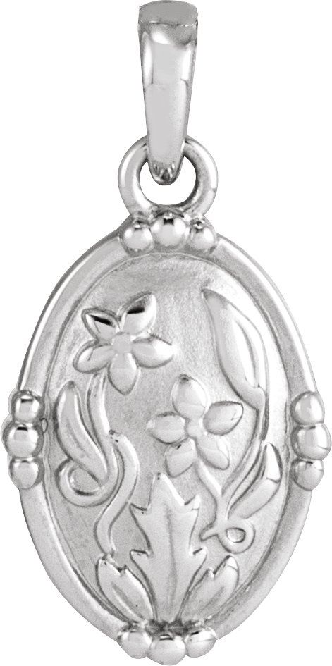 Vintage-Inspired Floral Necklace or Pendant
