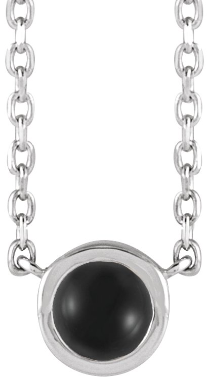 Rose-Cut Bezel-Set Necklace or Center
