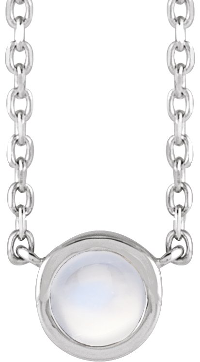 Rose-Cut Bezel-Set Necklace or Center