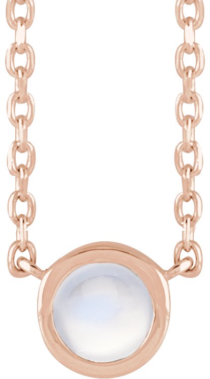 Rose-Cut Bezel-Set Necklace or Center
