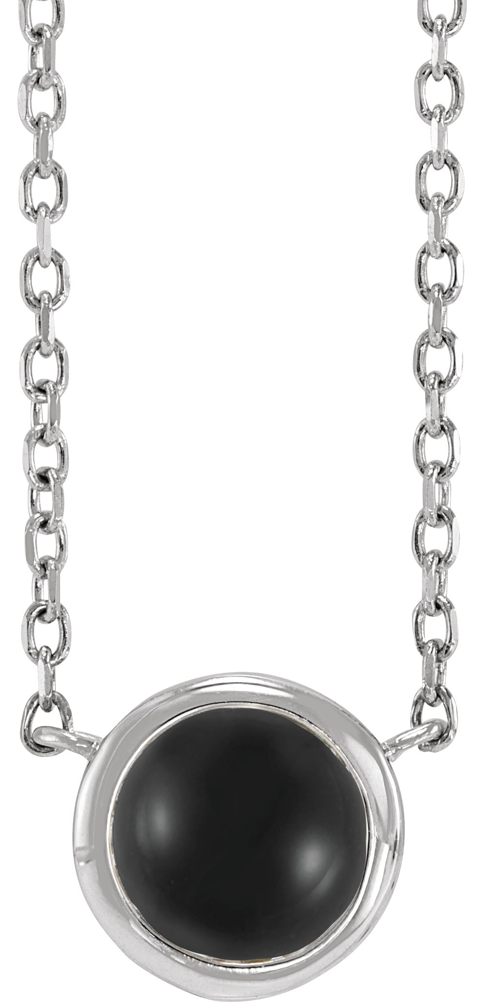 Rose-Cut Bezel-Set Necklace or Center