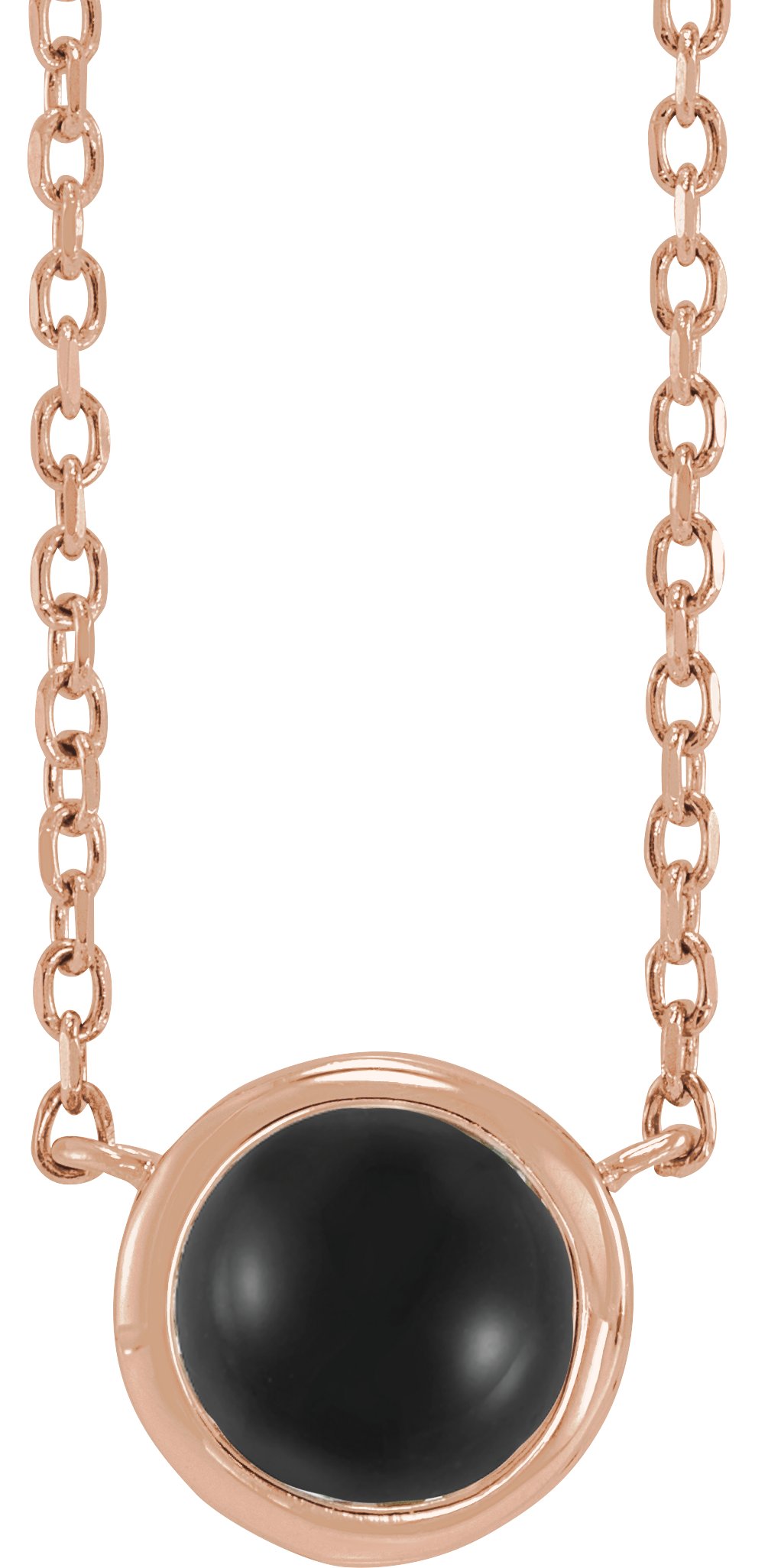 Rose-Cut Bezel-Set Necklace or Center