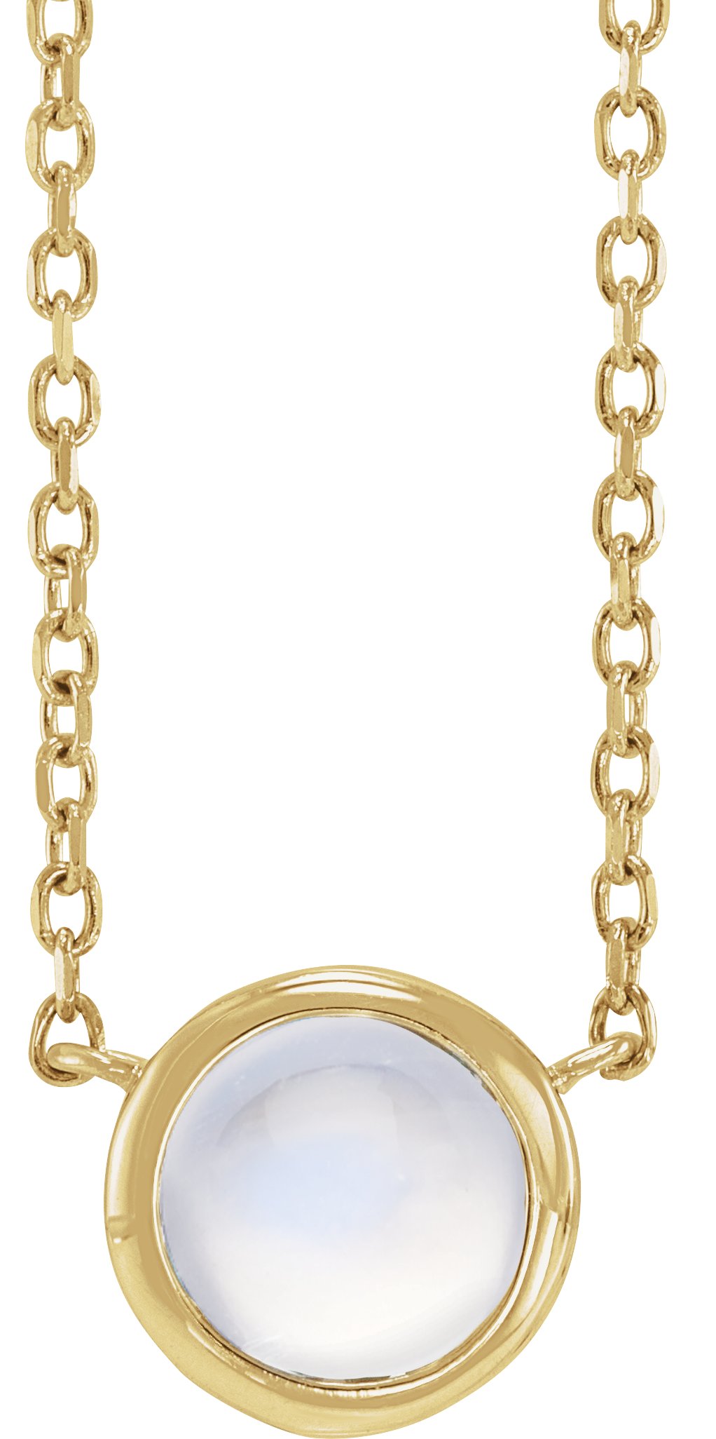 Rose-Cut Bezel-Set Necklace or Center