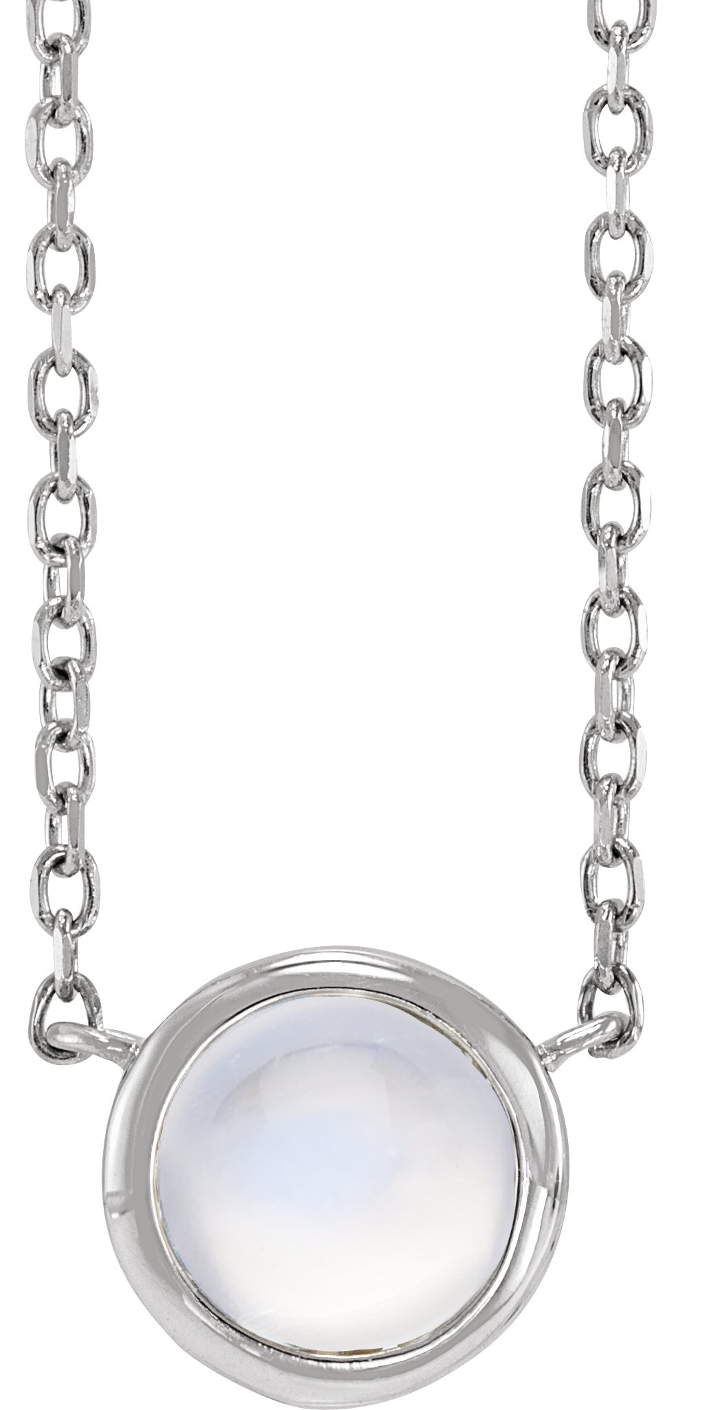 Rose-Cut Bezel-Set Necklace or Center