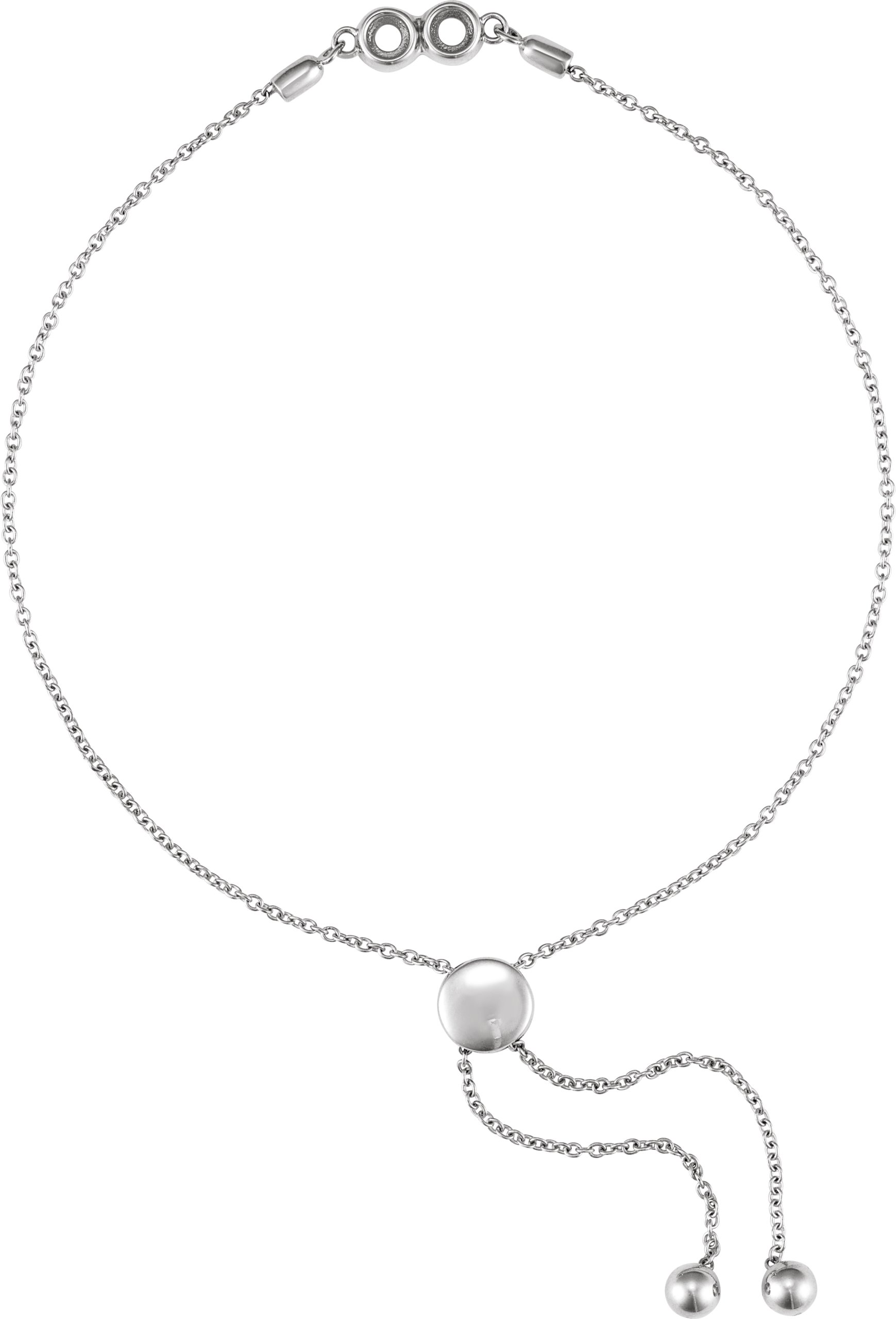 Family Bezel-Set Bracelet