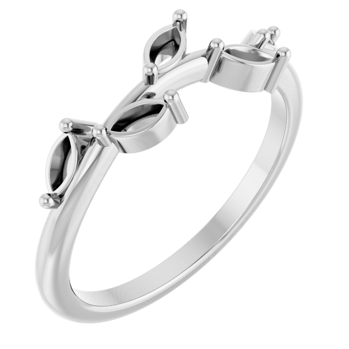 Accented Family Stackable Ring