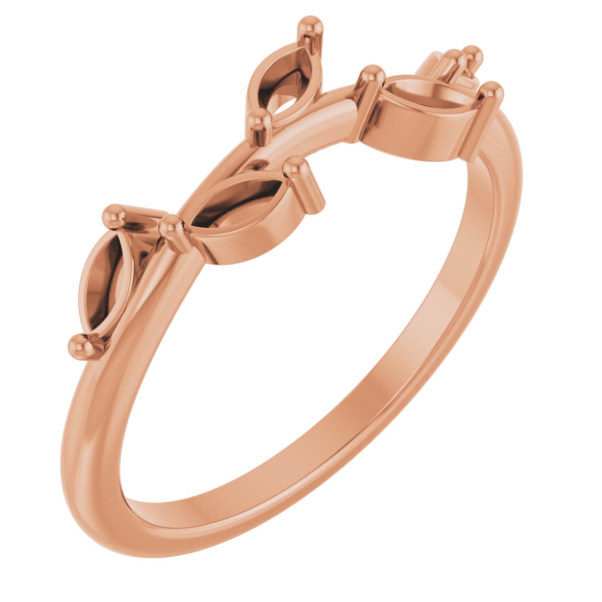 Accented Family Stackable Ring
