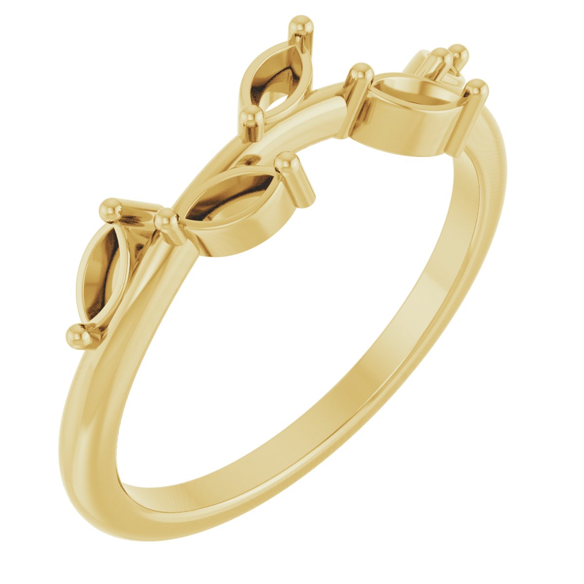 Accented Family Stackable Ring