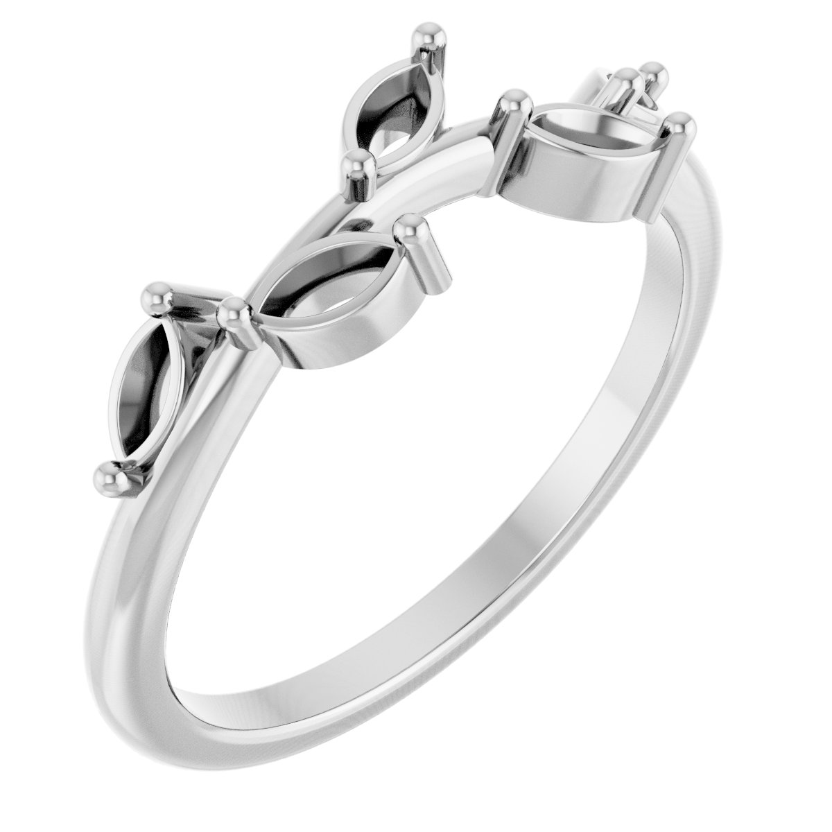 Accented Family Stackable Ring