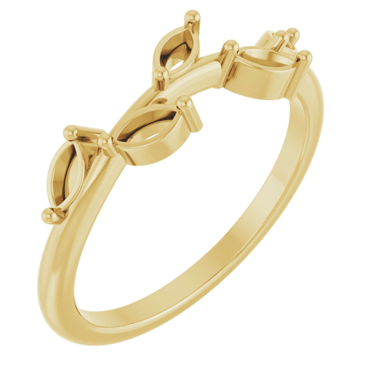 Accented Family Stackable Ring