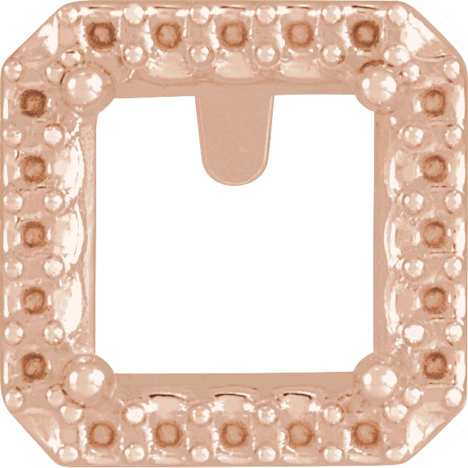 Halo-Style Low Earring Setting