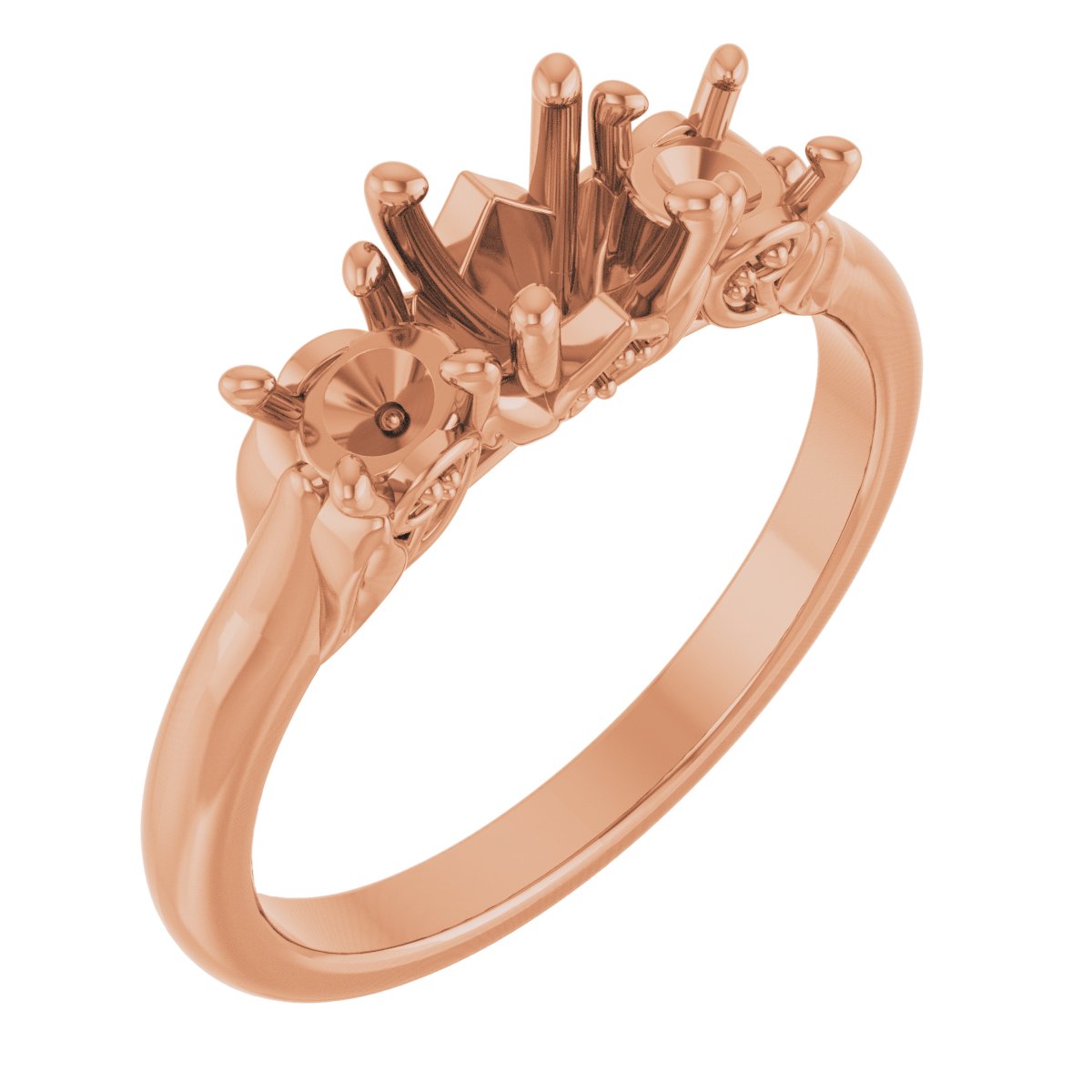 Three-Stone Engagement Ring or Band