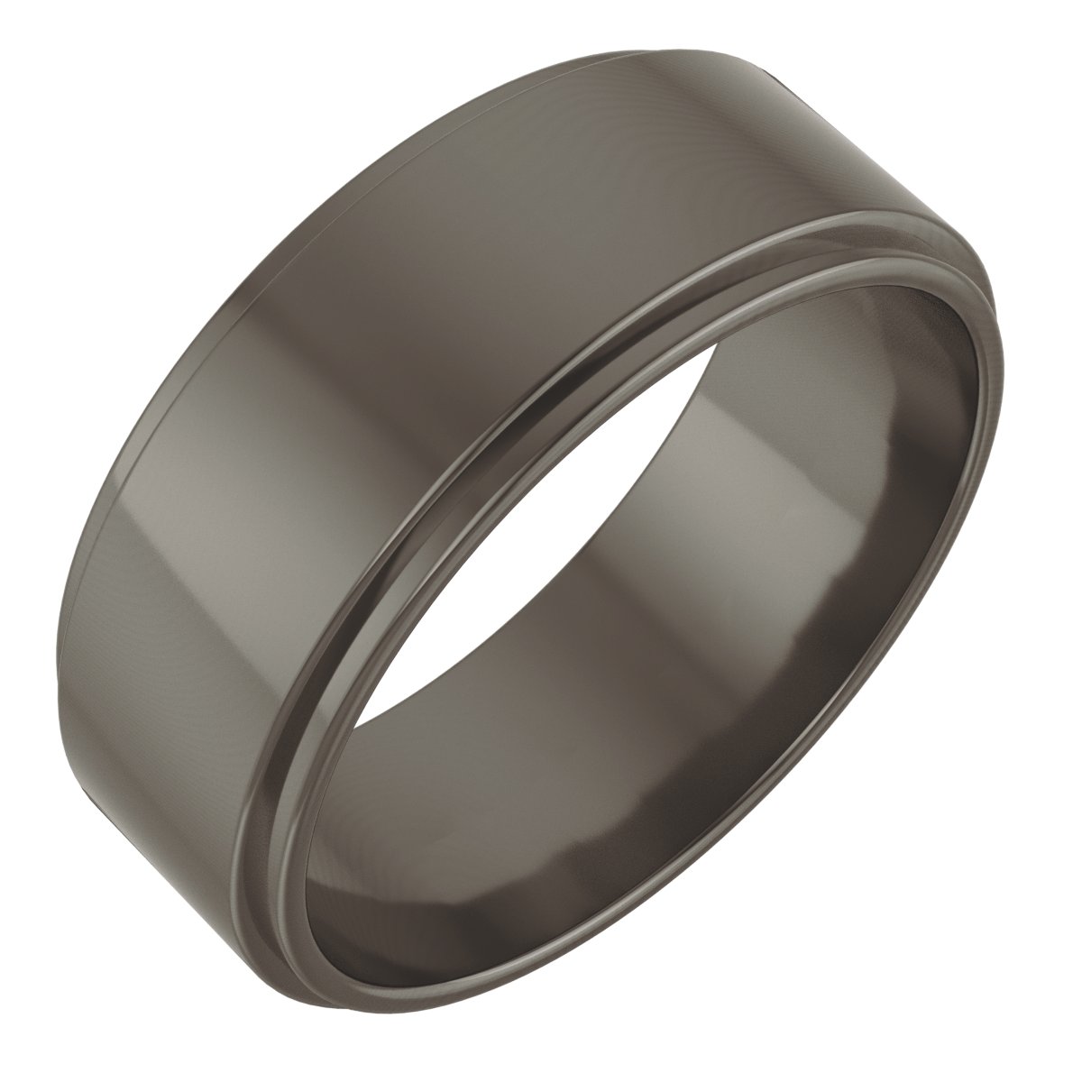 Stepped-Edge Flat Band