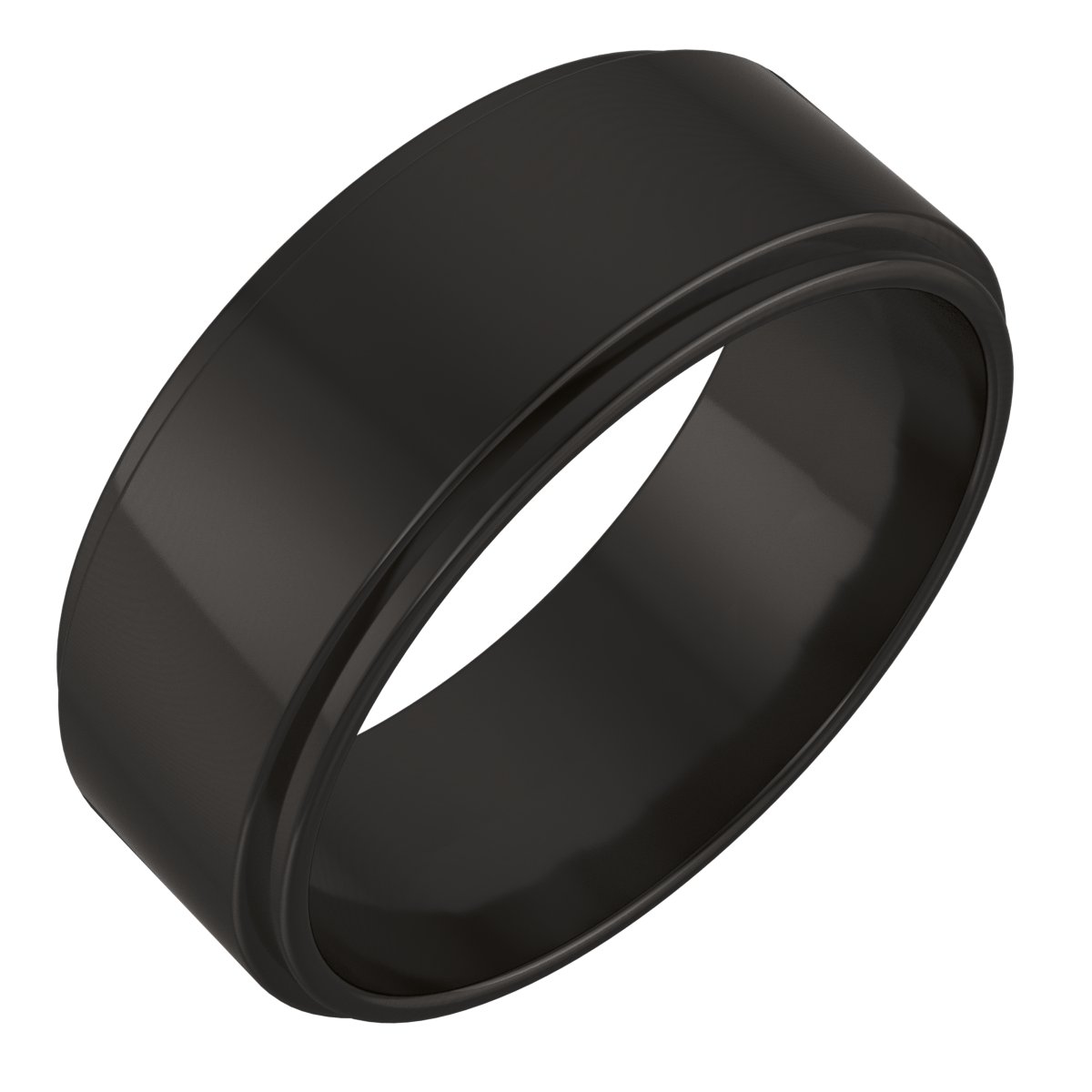 Stepped-Edge Flat Band