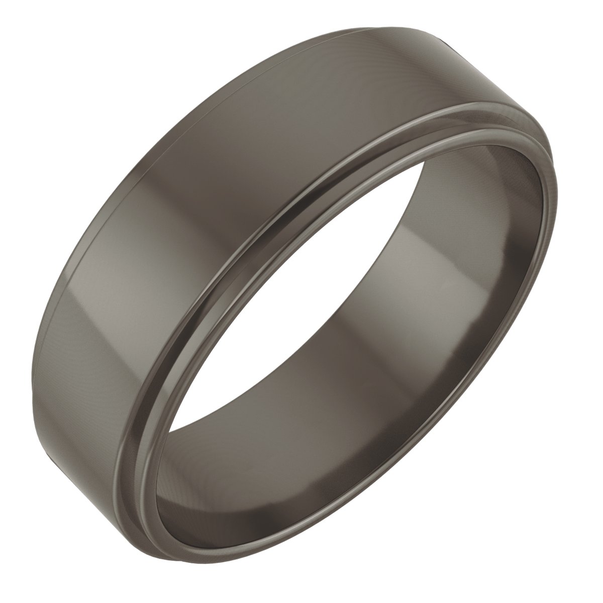 Stepped-Edge Flat Band