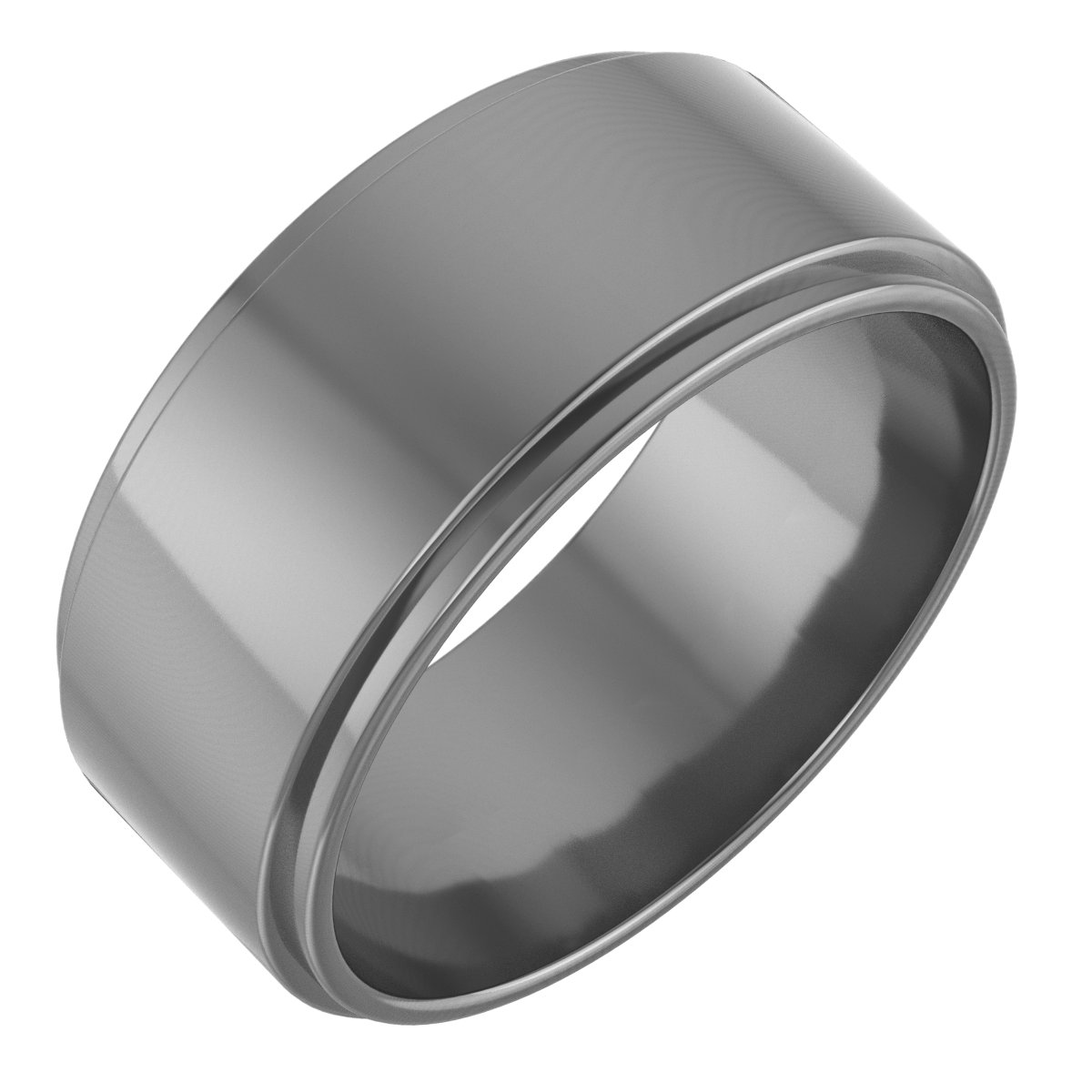 Stepped-Edge Flat Band
