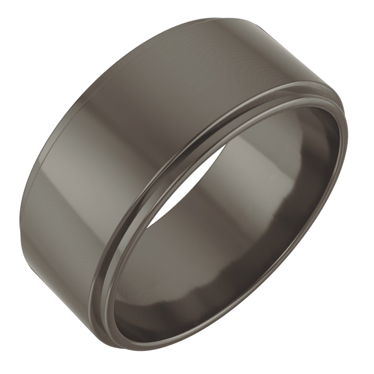 Stepped-Edge Flat Band