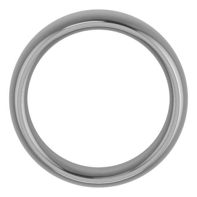 Cobalt 7 mm Half Round Comfort-Fit Band Size 10