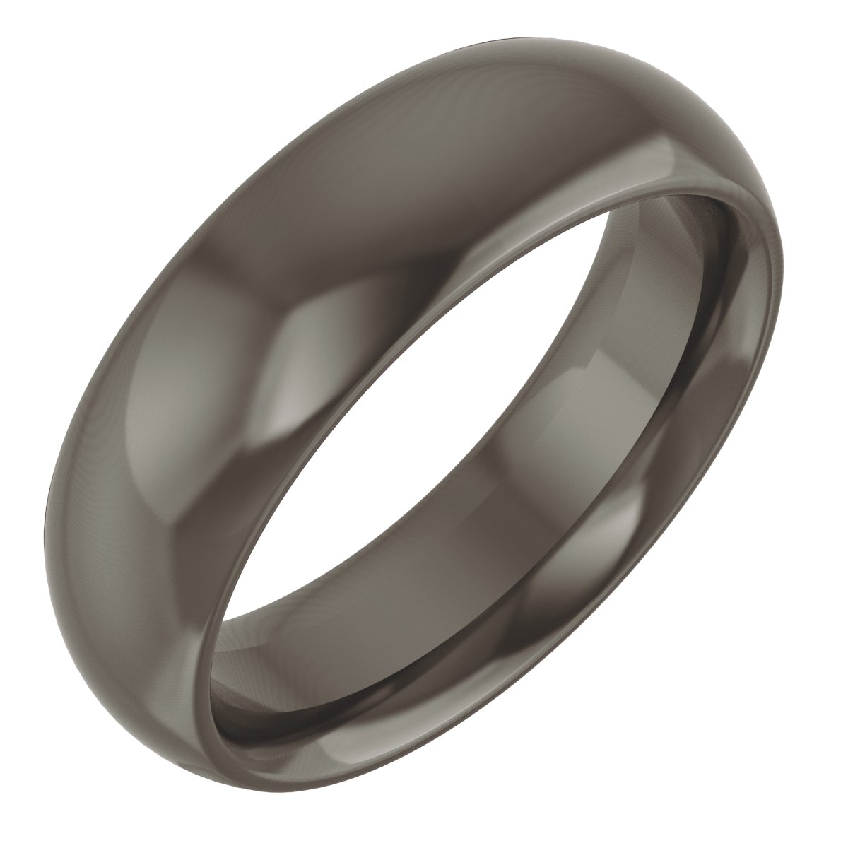 Comfort-Fit Half Round Band