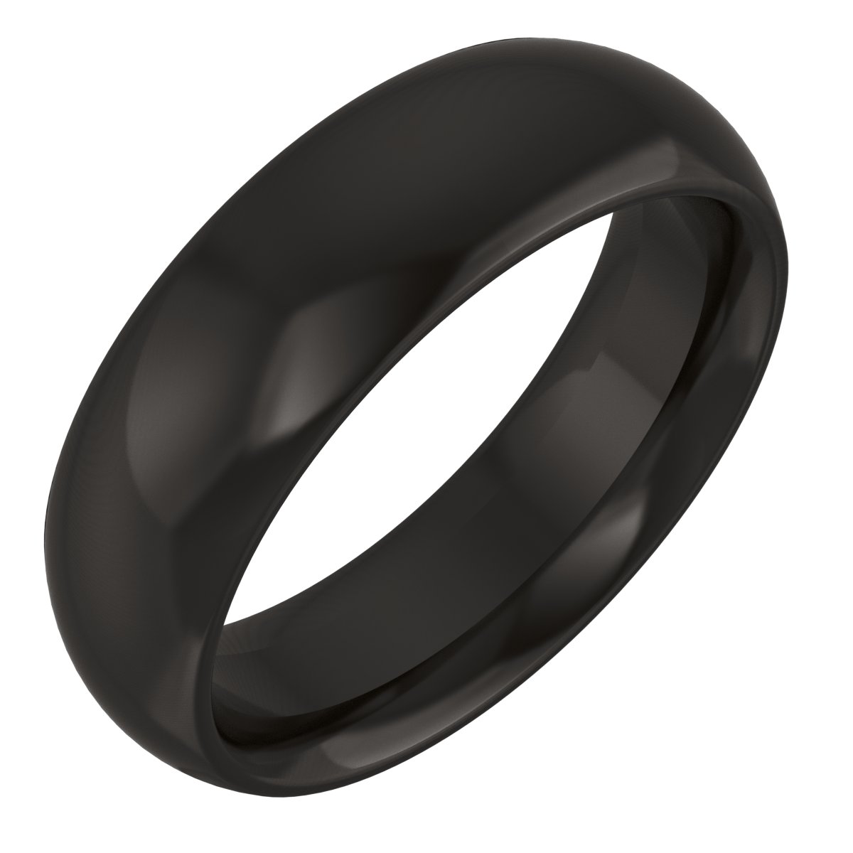 Comfort-Fit Half Round Band