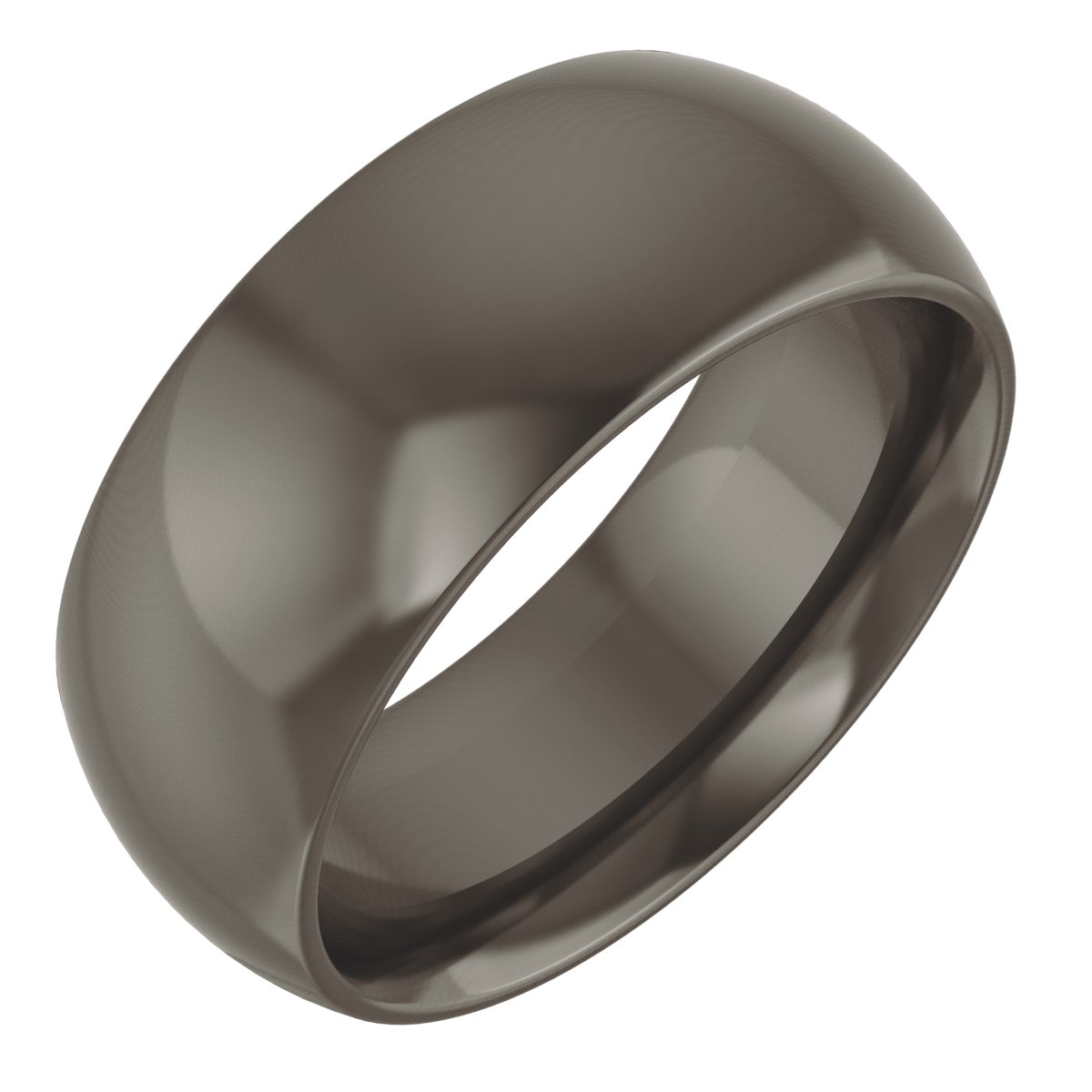 Comfort-Fit Half Round Band