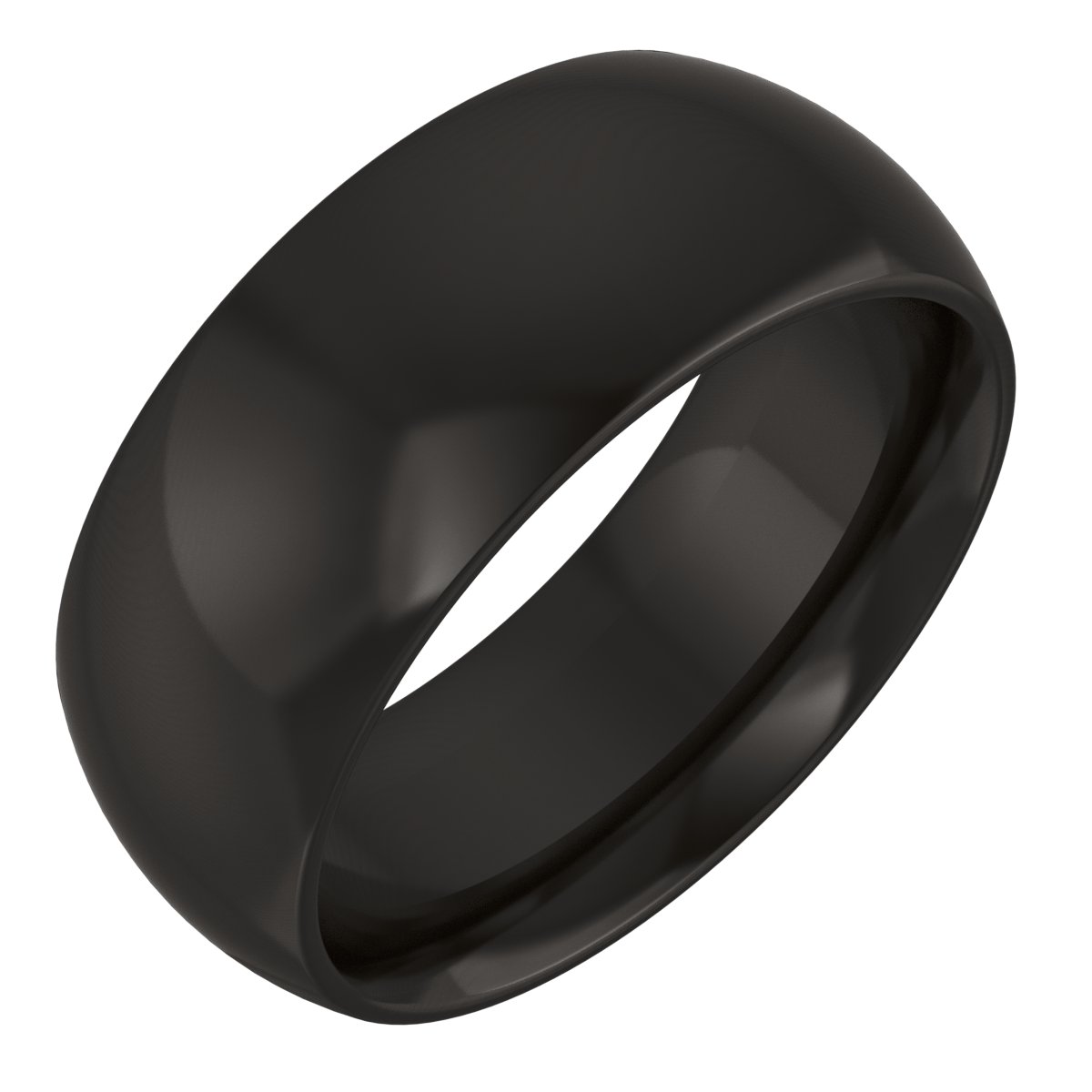 Comfort-Fit Half Round Band