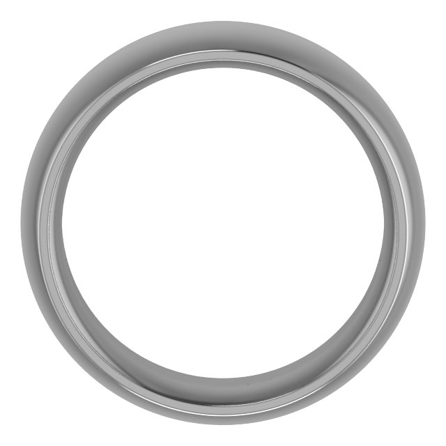 Cobalt 8 mm Half-Round Comfort-Fit Band Size 10