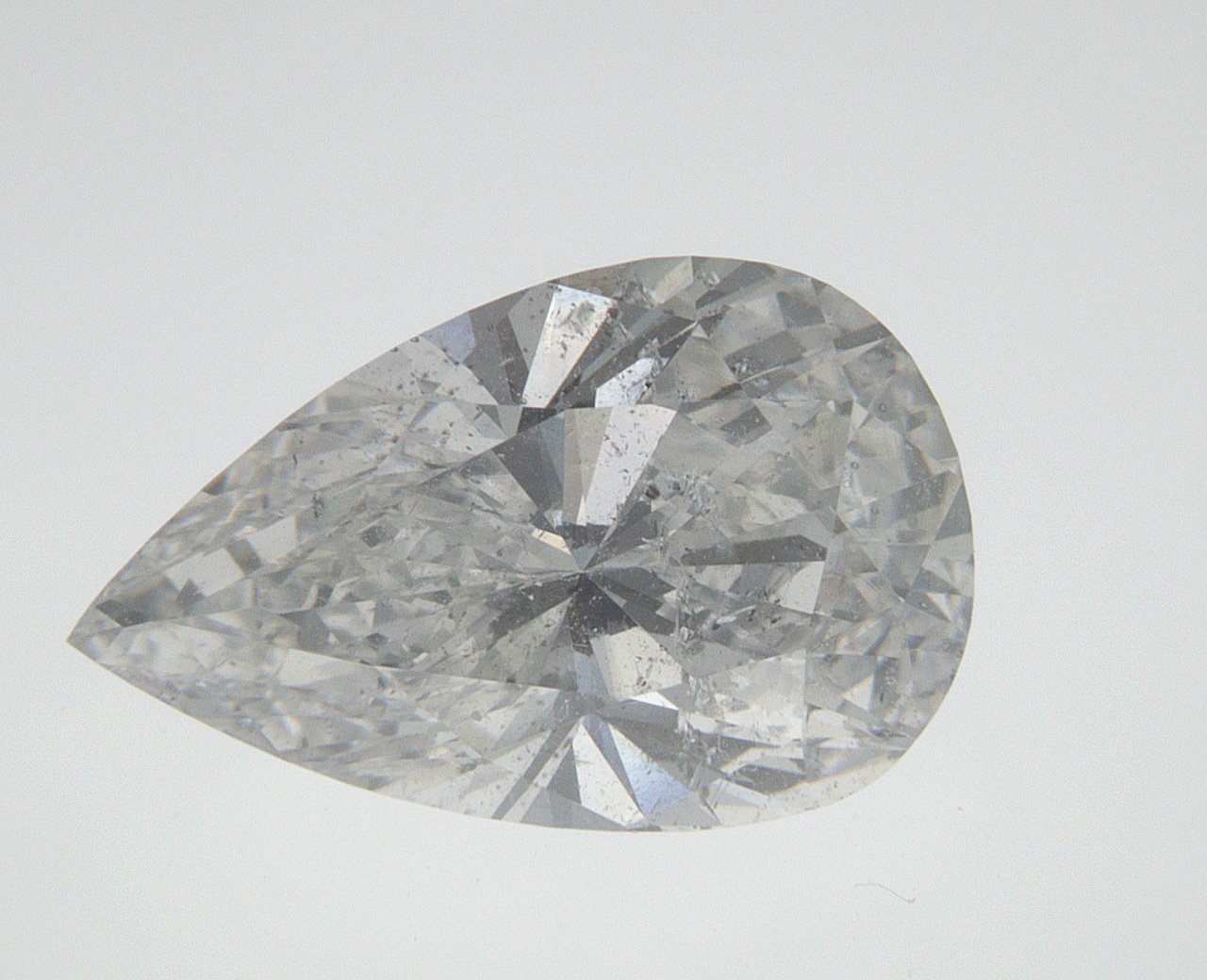 2.01 Carat Pear Cut Natural Diamond