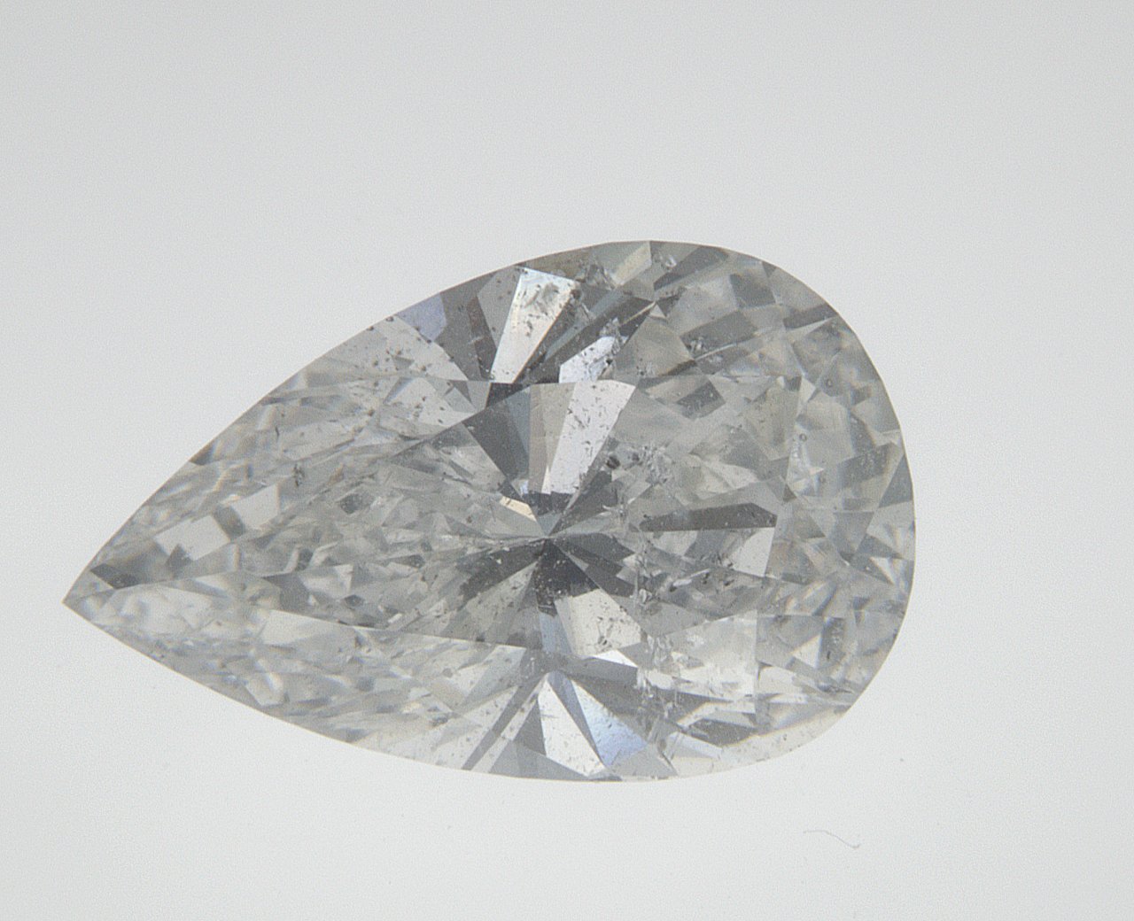 Pear 2.01 carat E SI3 Photo