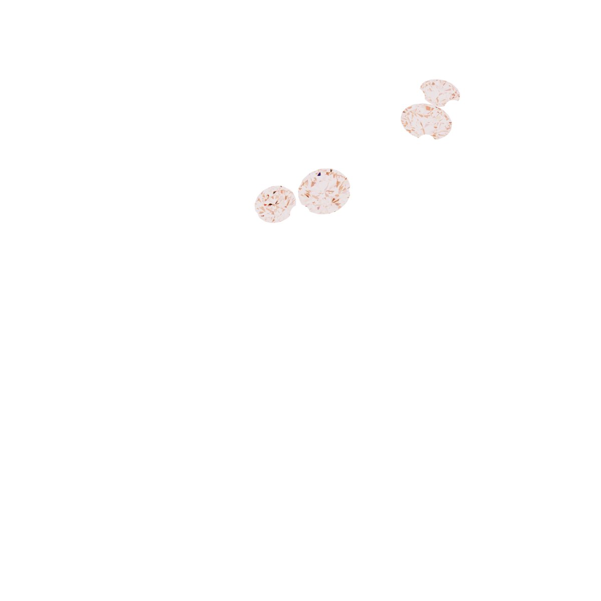 Accented Floral Contour Band