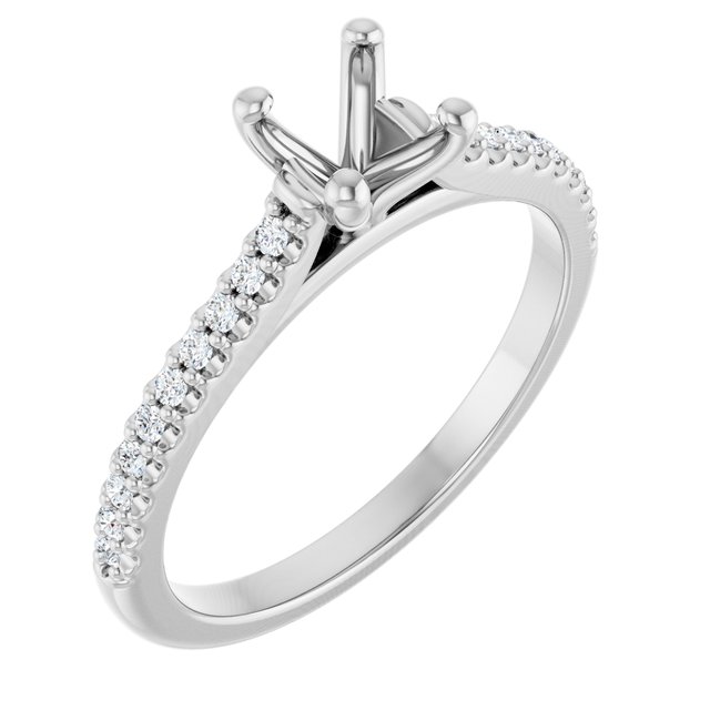 14k White Gold